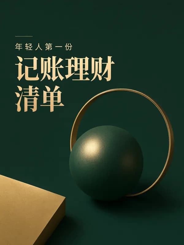 AI 图文风格示例:记账理财